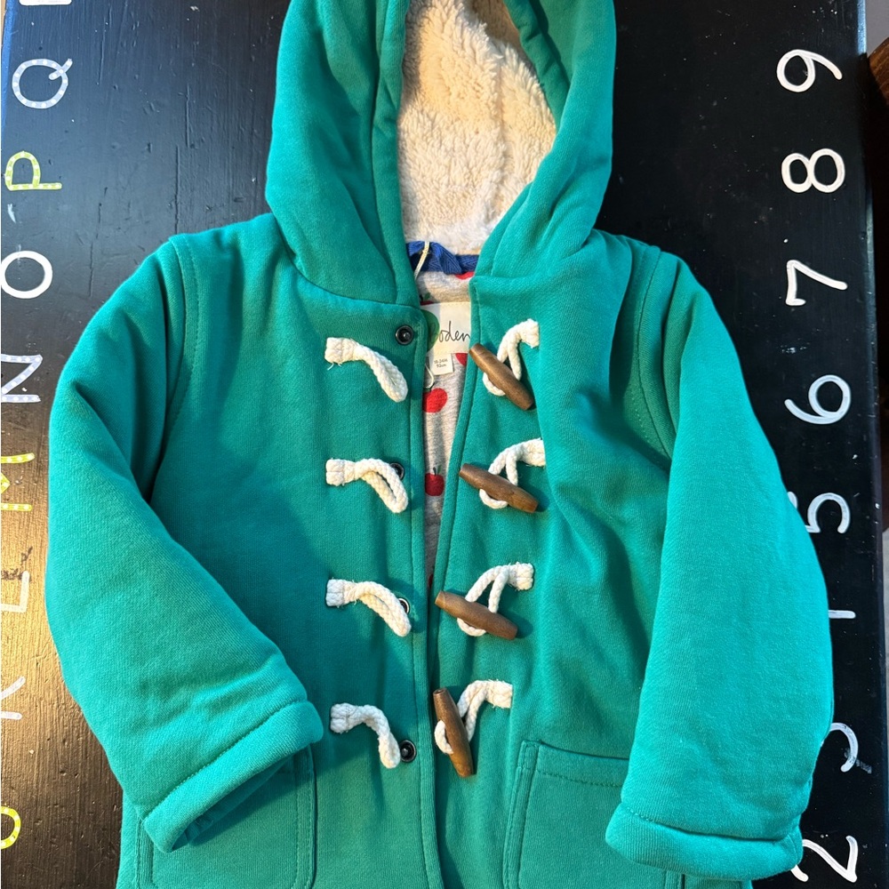 Baby Boden green jacket